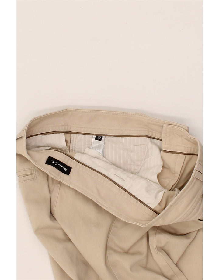 MASSIMO DUTTI Womens Slim Chino Trousers EU 40 Medium W30 L27 Beige Cotton Vintage Massimo Dutti and Second-Hand Massimo Dutti from Messina Hembry 