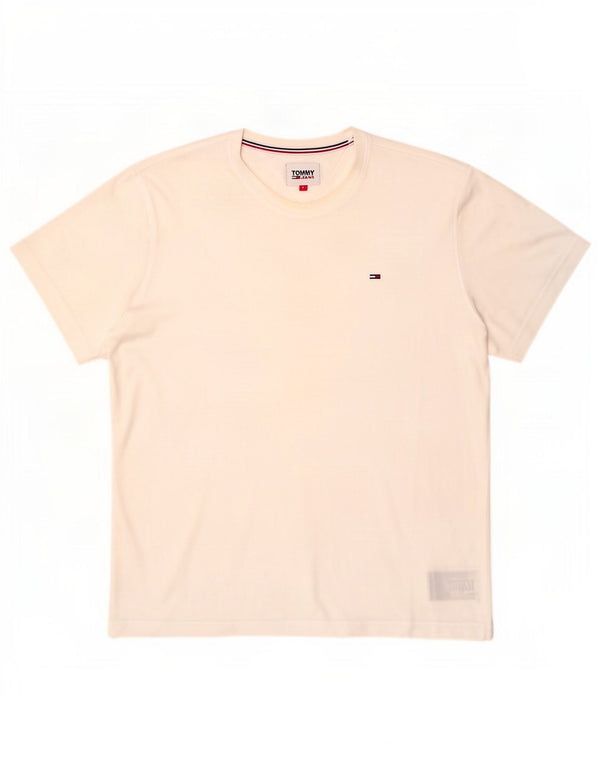 Camiseta masculina Tommy Hilfiger Top XL algodão branco