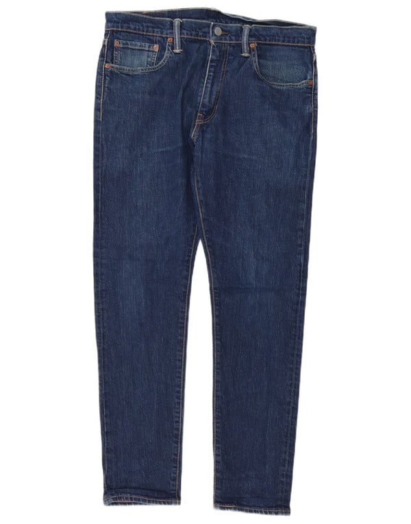 Calça jeans masculina Levi's 512 Slim Tapered W32 L30 azul algodão