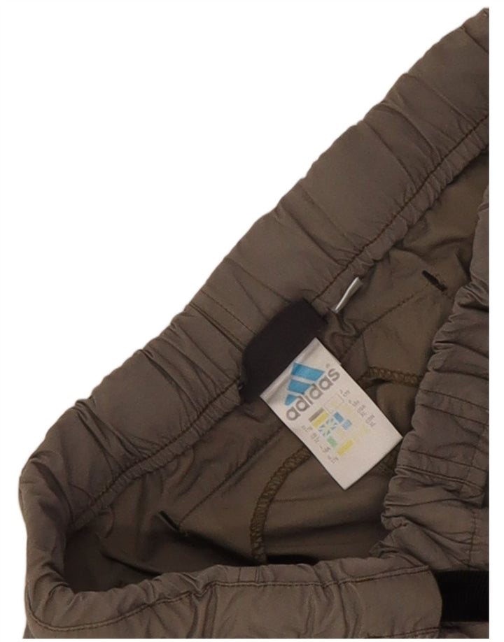 Calças impermeáveis Adidas Meninos 13-14 Anos Cinza Colourblock Poliamida