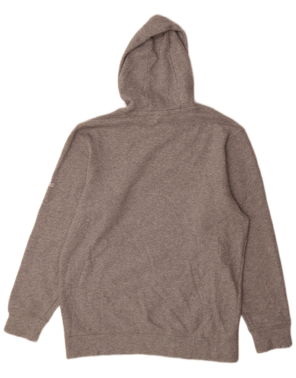 Adidas Mens Spartans Pleasant Valley Graphic Hoodie Jumper Médio Cinza