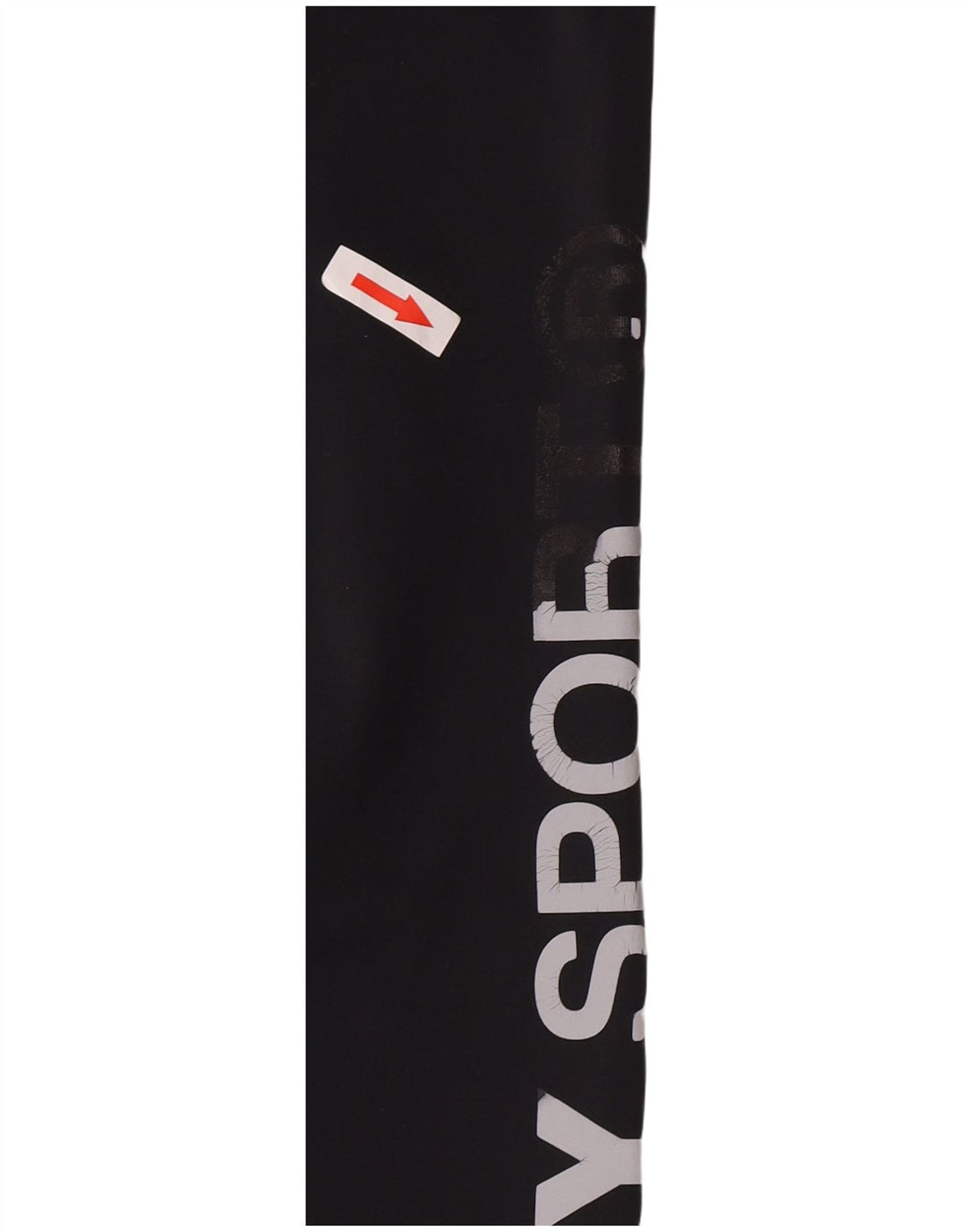 Leggings gráficas femininas Superdry UK 14 poliéster preto médio