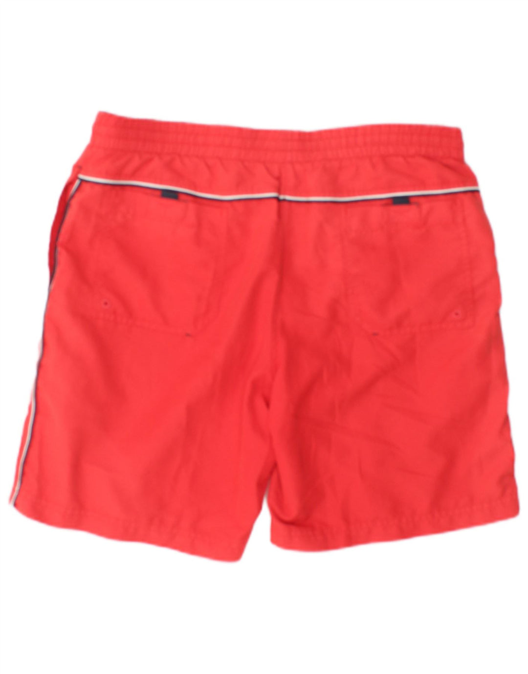 Shorts de natação masculino Kappa poliéster colorblock vermelho médio