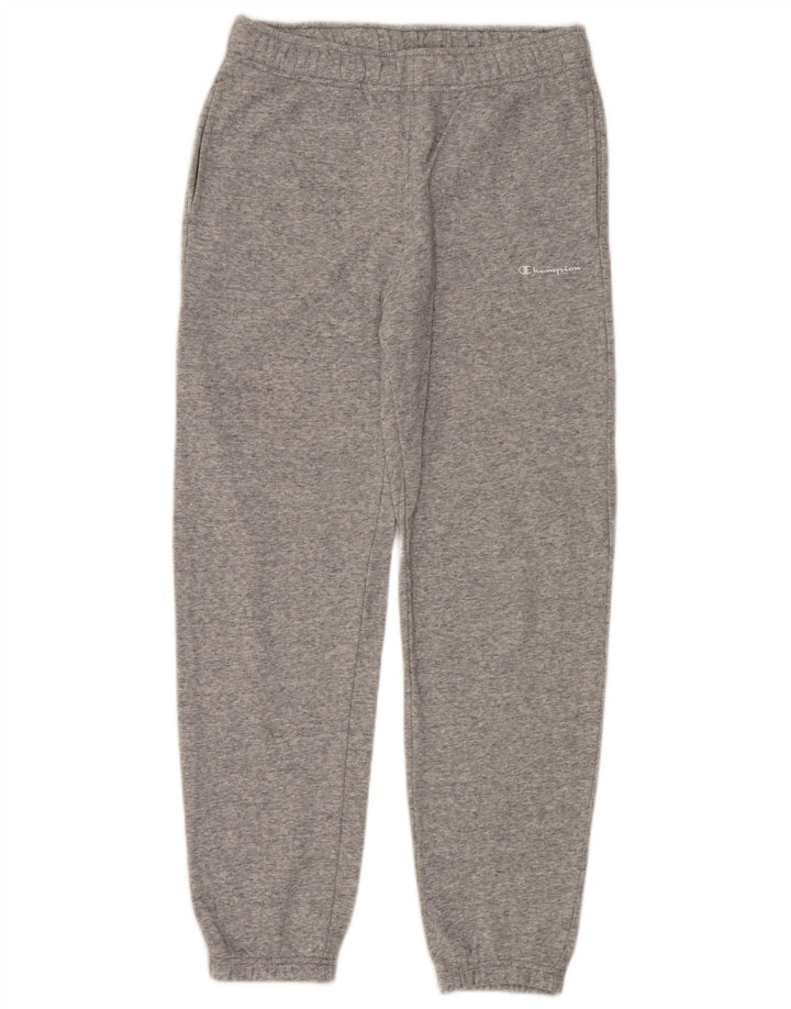 Calça de treino masculina Champion Joggers pequeno algodão cinza