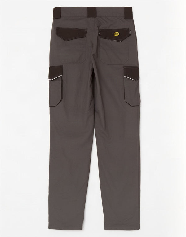 Calça cargo utilitária masculina Diadora W34 L36 cinza Colourblock