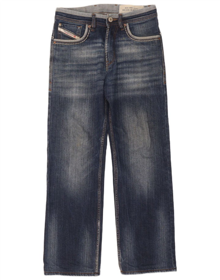 Jeans retos masculinos Diesel W30 L30 algodão azul