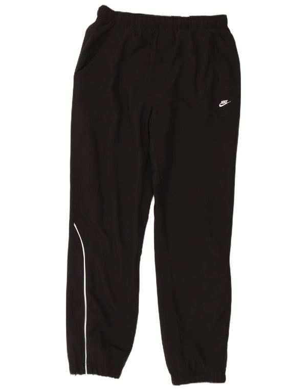 Calça de treino masculina Nike joggers grande poliéster preto