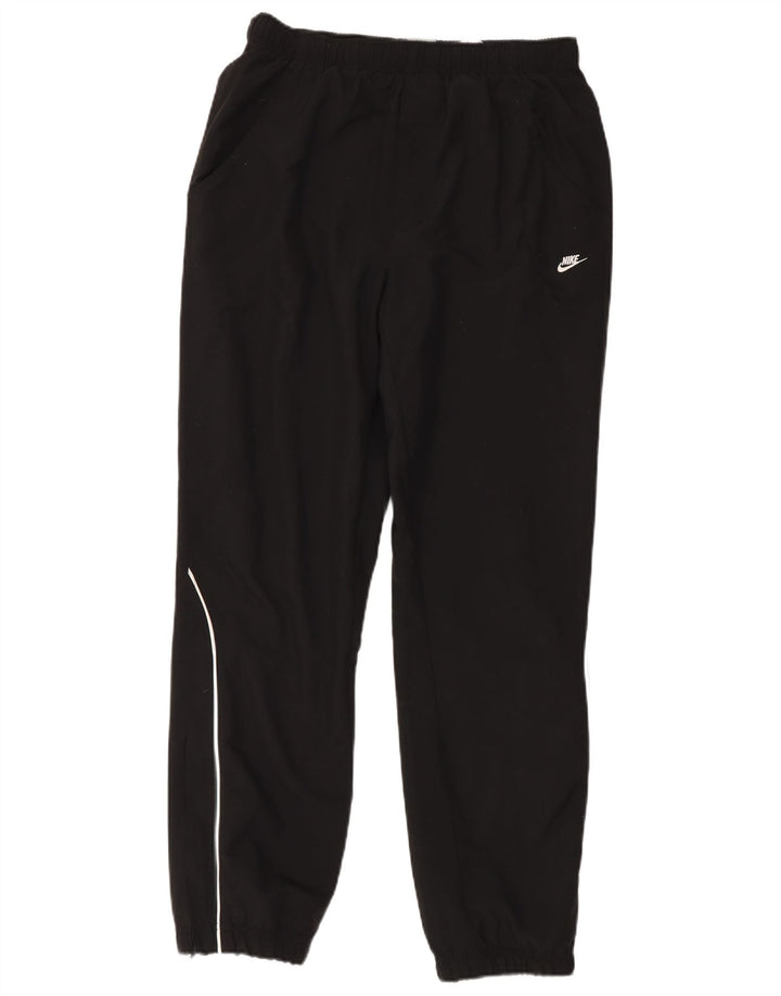 Calça de treino masculina Nike joggers grande poliéster preto
