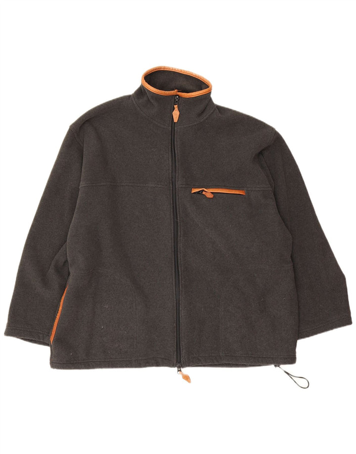Orvis Mens Treino Top Jaqueta Grande Poliéster Cinza