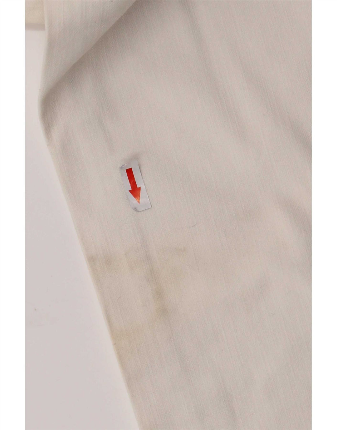 Rifle Masculino Jeans Reto W34 L32 Algodão Branco