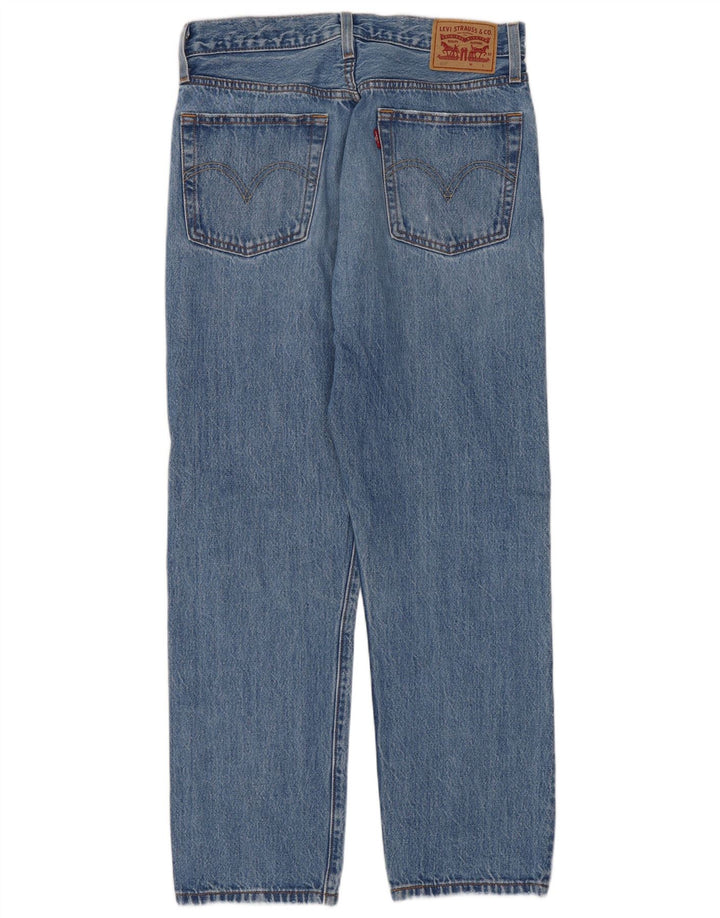Calças Jeans Levi's Femininas 501 Reta W27 L26 Algodão Azul