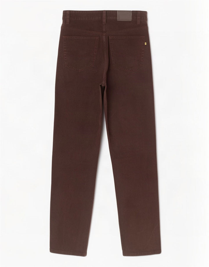 Camel Active Mens Tapered Jeans W31 L31 Algodão Marrom