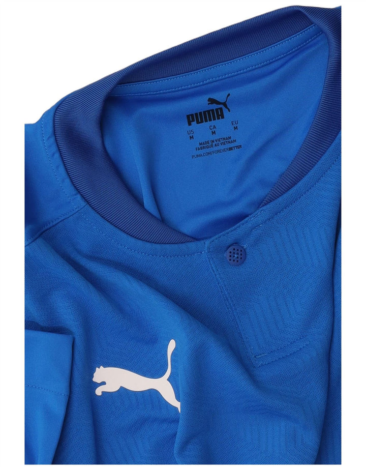 Puma Camiseta Masculina Graphic Top Azul Médio