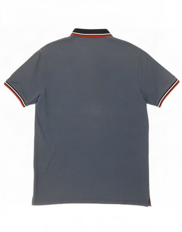 Camisa polo masculina Jack & Jones XL azul marinho algodão