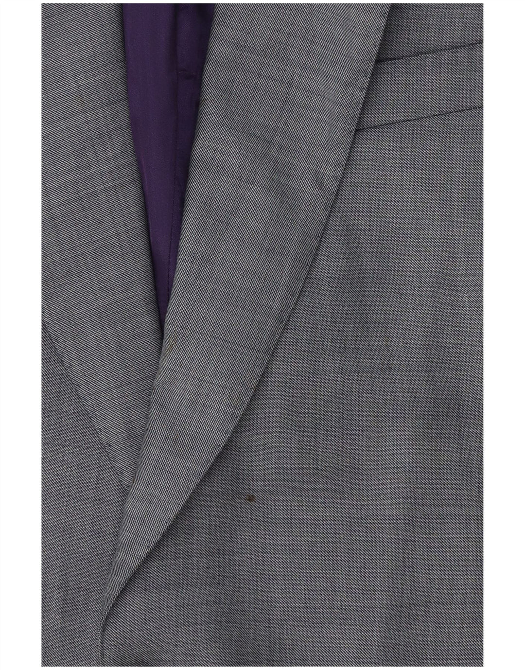 Jaqueta blazer masculina Paul Smith com 1 botão Reino Unido 38 cinza médio
