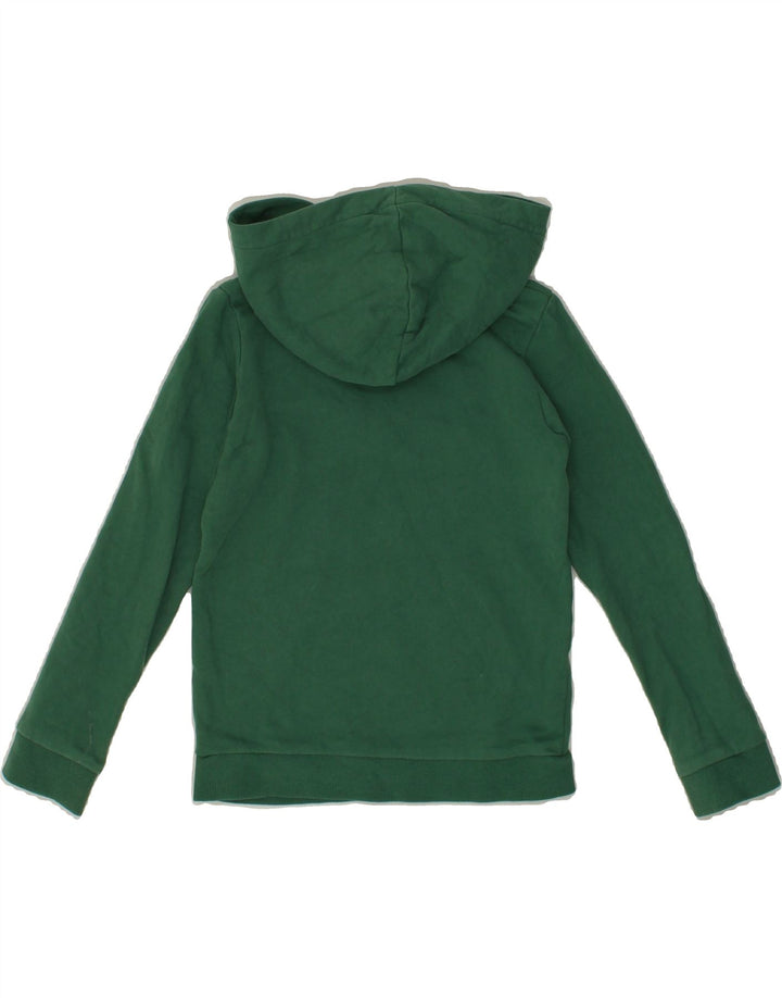 JACK & JONES Boys Graphic Hoodie Jumper 7-8 Years Green Cotton Vintage Jack & Jones and Second-Hand Jack & Jones from Messina Hembry 