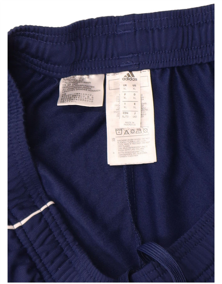 Calça de treino masculina Adidas Joggers XL azul marinho poliéster