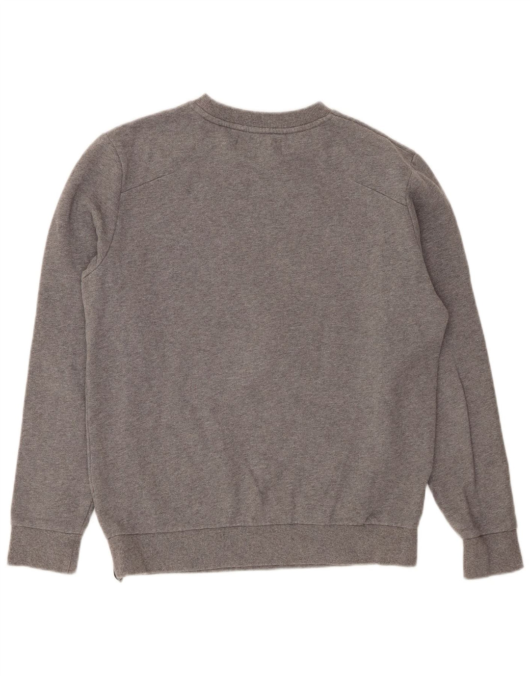 Calvin Klein Jeans Masculino moletom gráfico jumper médio cinza manchado