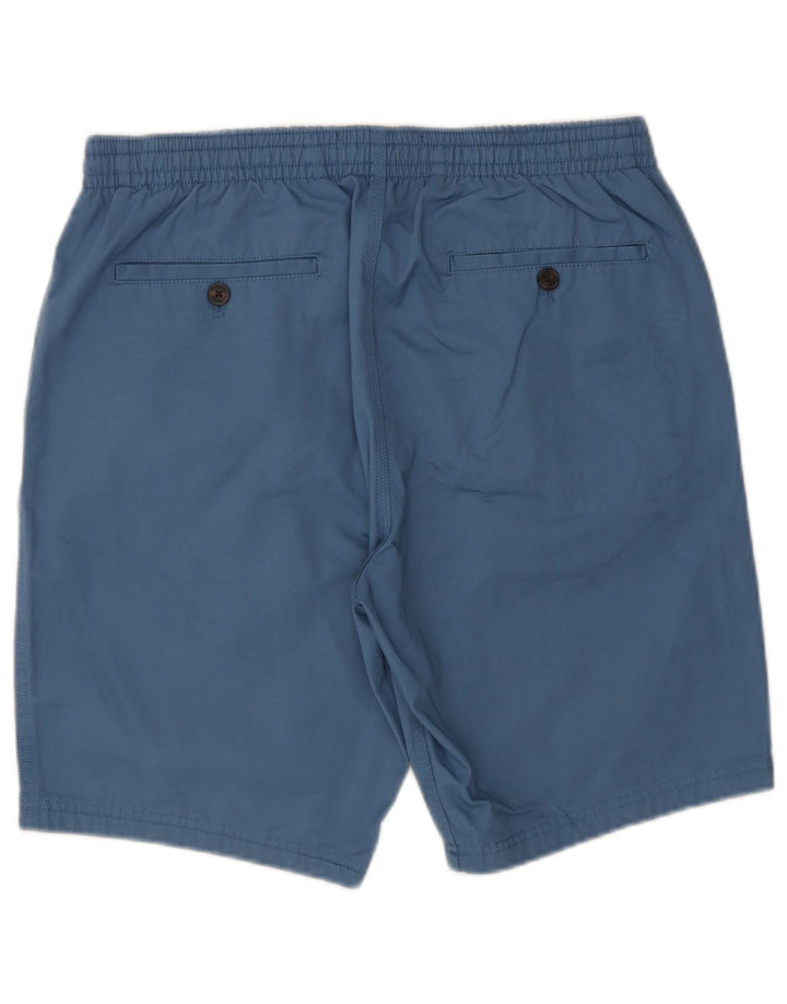 Shorts Chino Masculino Fat Face W36 Grande Algodão Azul