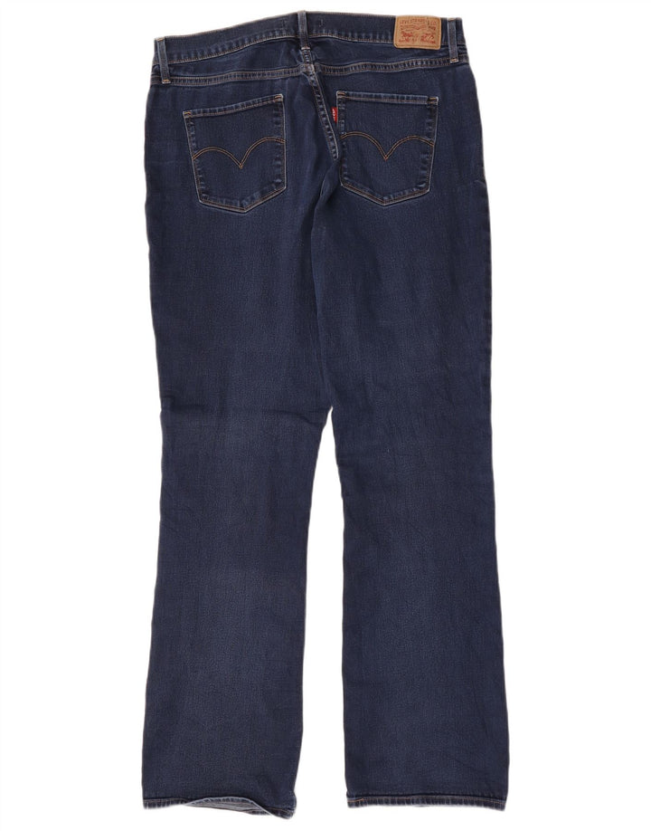 Calça jeans feminina Levi's 315 Shaping Bootcut W32 L31 azul marinho algodão