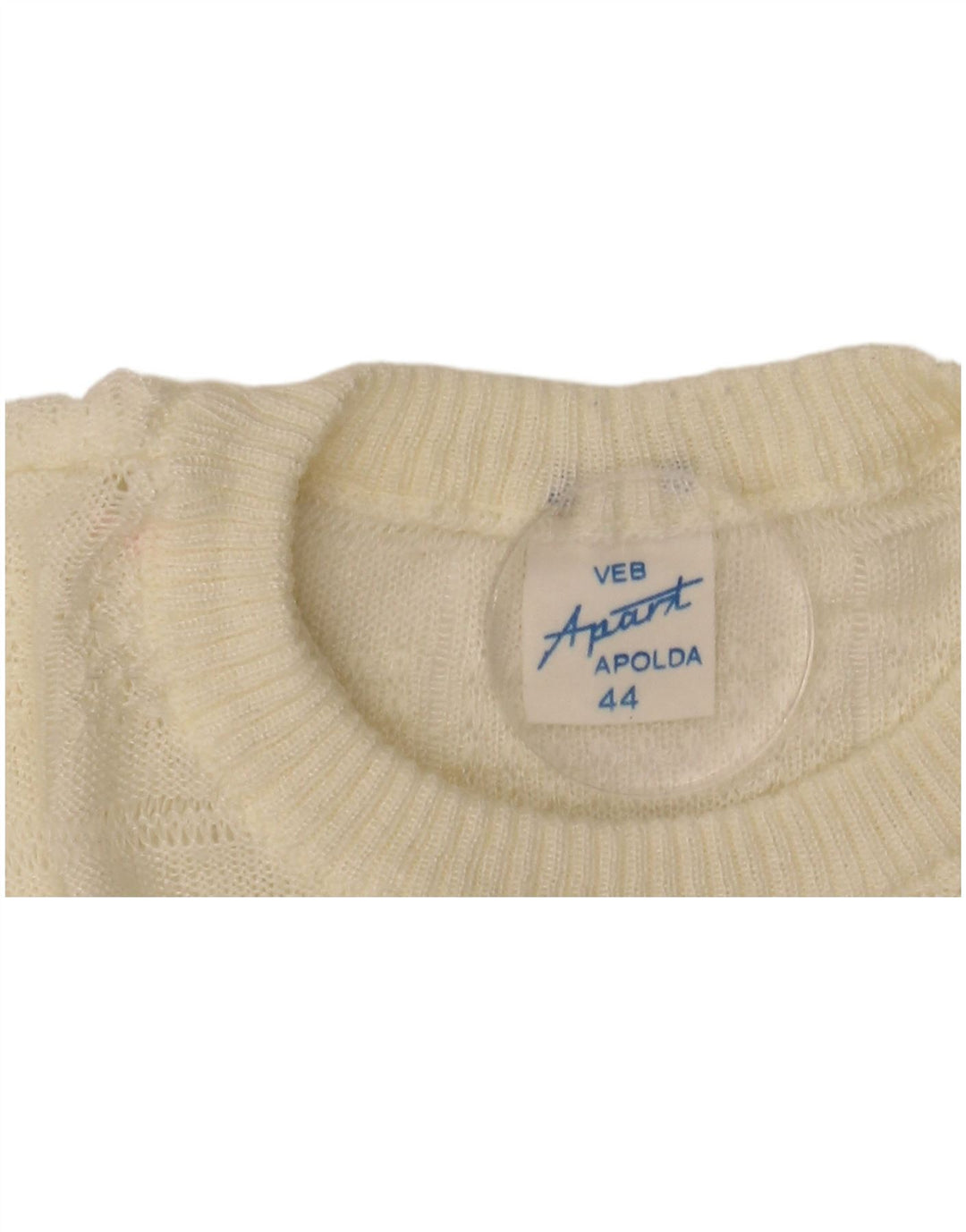 Suéter feminino Apart com gola redonda EU 44 XL off white