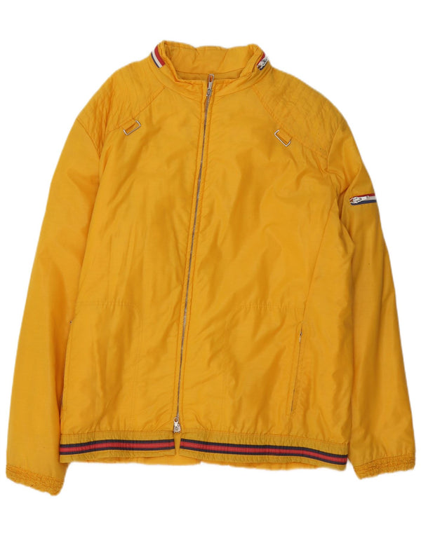Jaqueta bomber masculina vintage UK 42 XL amarela