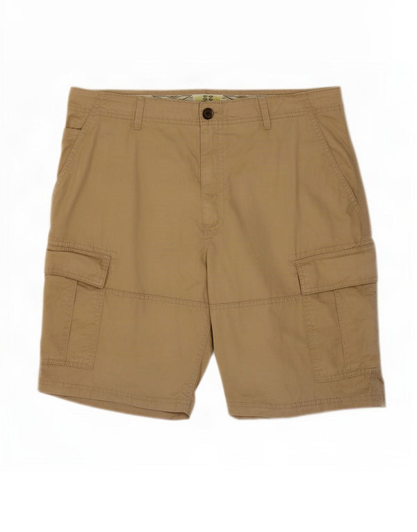 Shorts cargo masculino Marks & Spencer XL W38 algodão bege