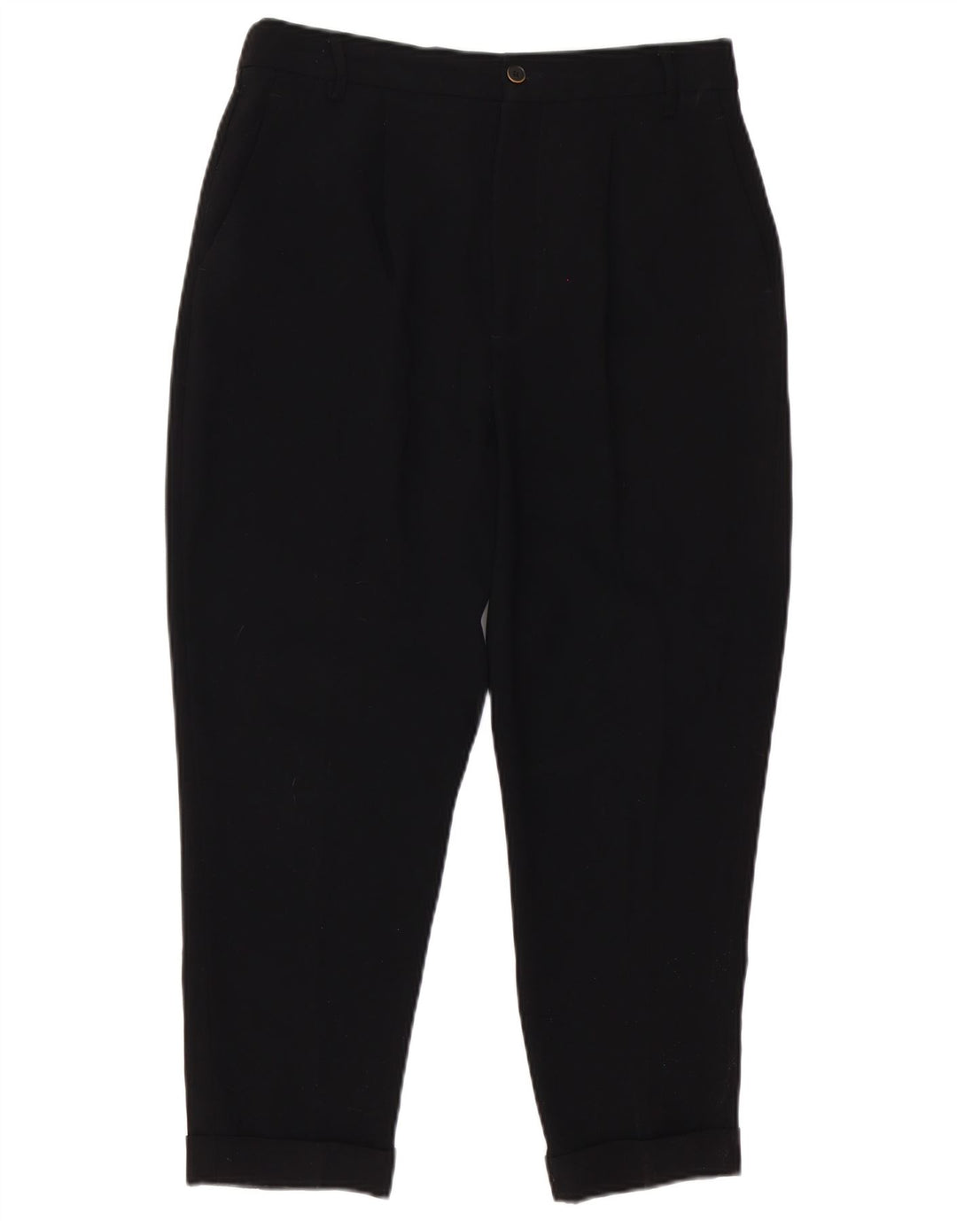 Calça Capri Cônica Feminina Zara Médio W30 L23 Preta