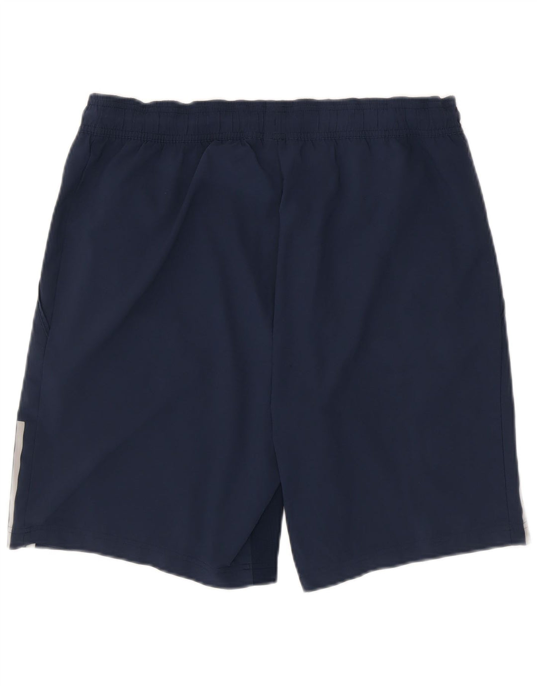 Shorts esportivos masculinos Adidas grandes poliéster azul marinho