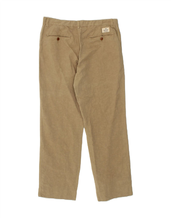 AVIREX Mens Straight Chino Trousers W33 L28  Beige Cotton Vintage Avirex and Second-Hand Avirex from Messina Hembry 