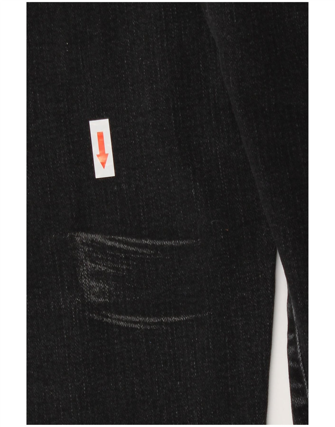 Zara Jeans Slim Feminino EU 46 2XL W36 L28 Preto