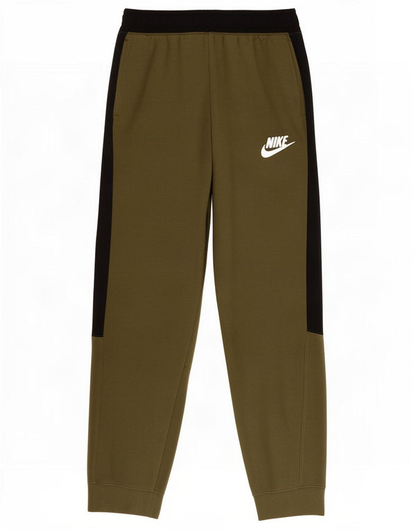 Nike Meninos Calças de treino Joggers 13-14 anos XL Khaki Colourblock