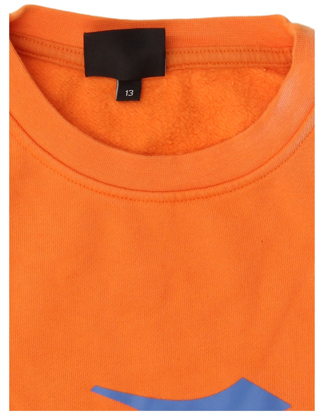 Diadora Meninos Moletom Gráfico Jumper 12-13 Anos Laranja