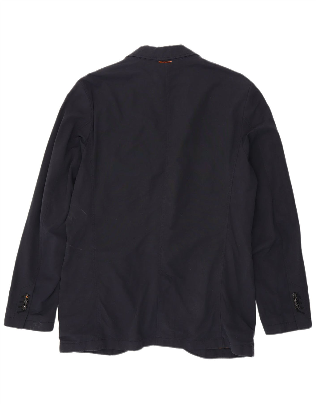 Jaqueta blazer masculina Hugo Boss com 2 botões EU 54 2XL algodão azul marinho