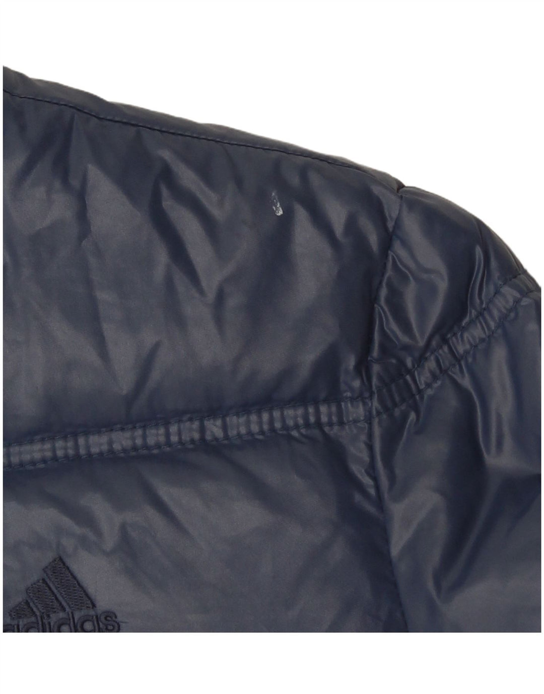 Jaqueta acolchoada feminina Adidas UK 12 médio azul marinho poliamida