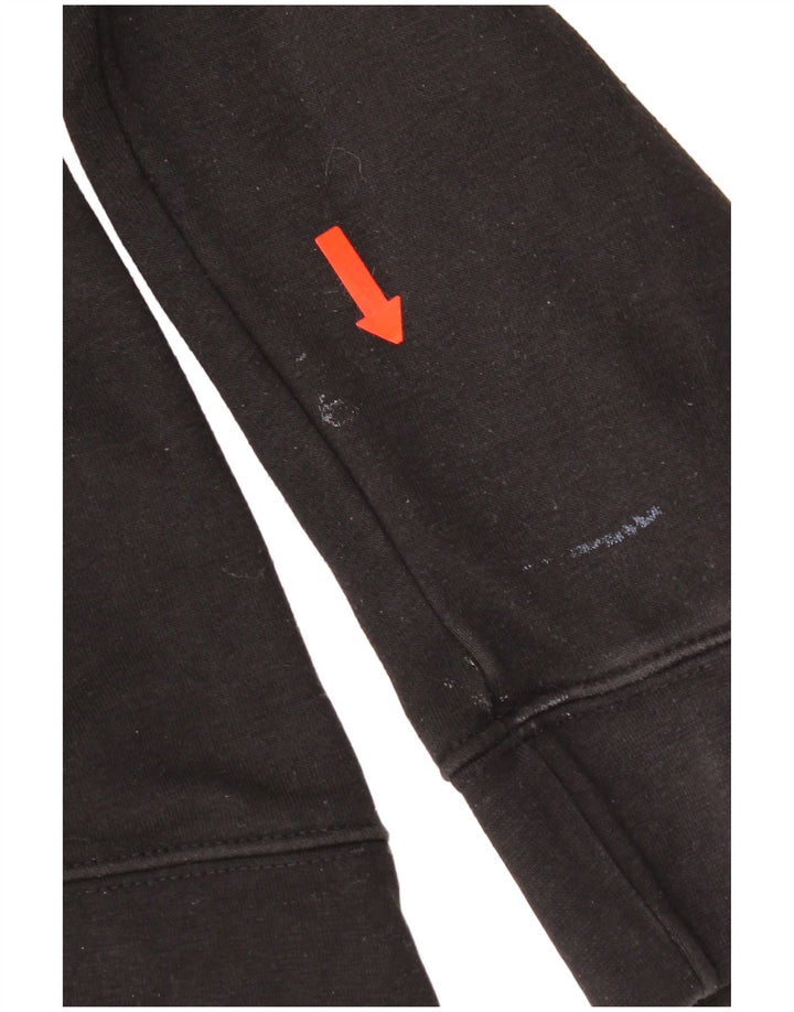 Champion masculino gráfico moletom jumper médio algodão preto