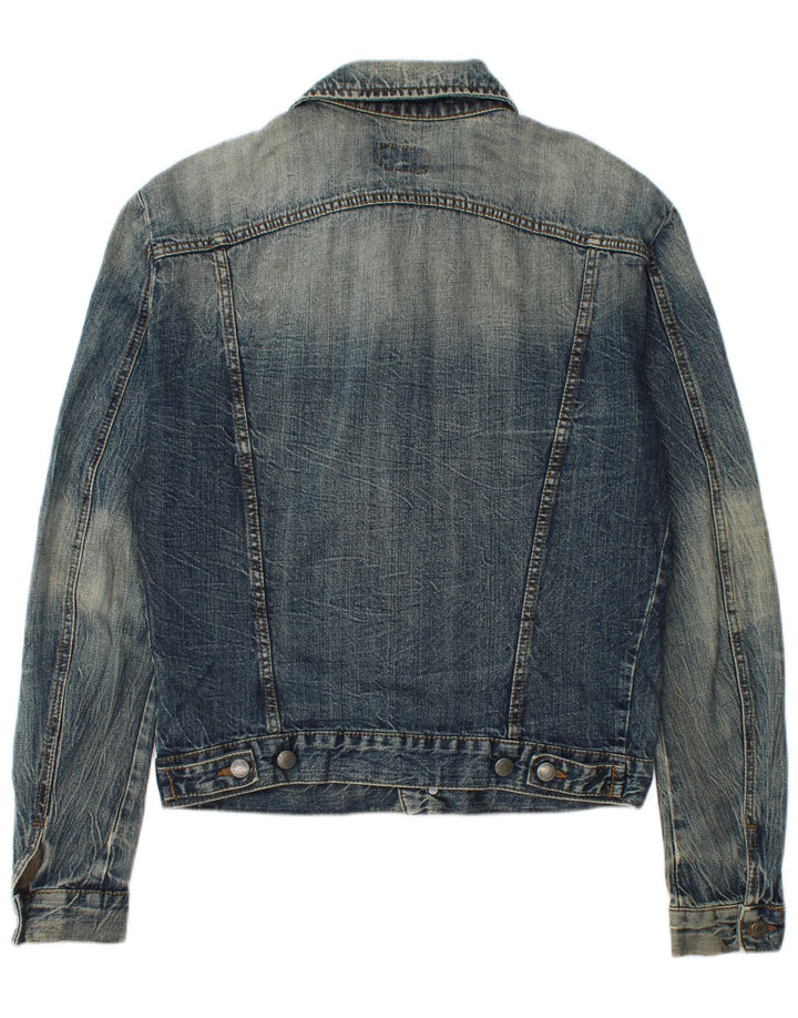 Jaqueta jeans masculina CALVIN KLEIN JEANS Reino Unido 38 algodão azul médio