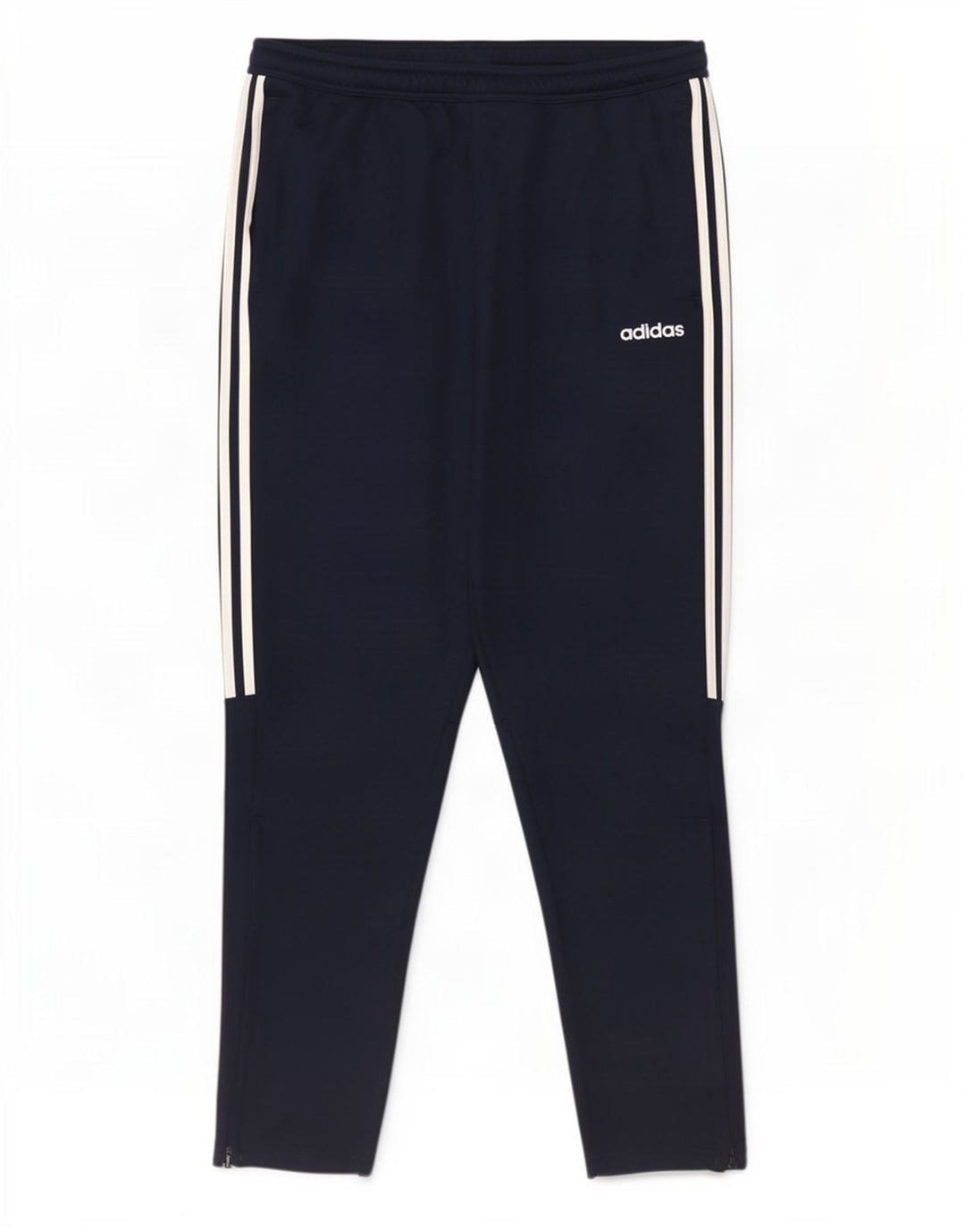 Calça de treino masculina Adidas Aeroready poliéster azul marinho médio