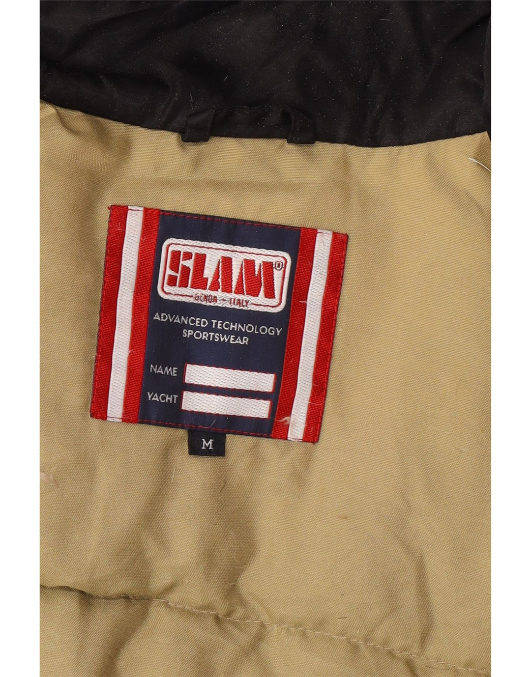 Jaqueta feminina acolchoada com capuz e capuz Slam UK 14 médio preto nylon