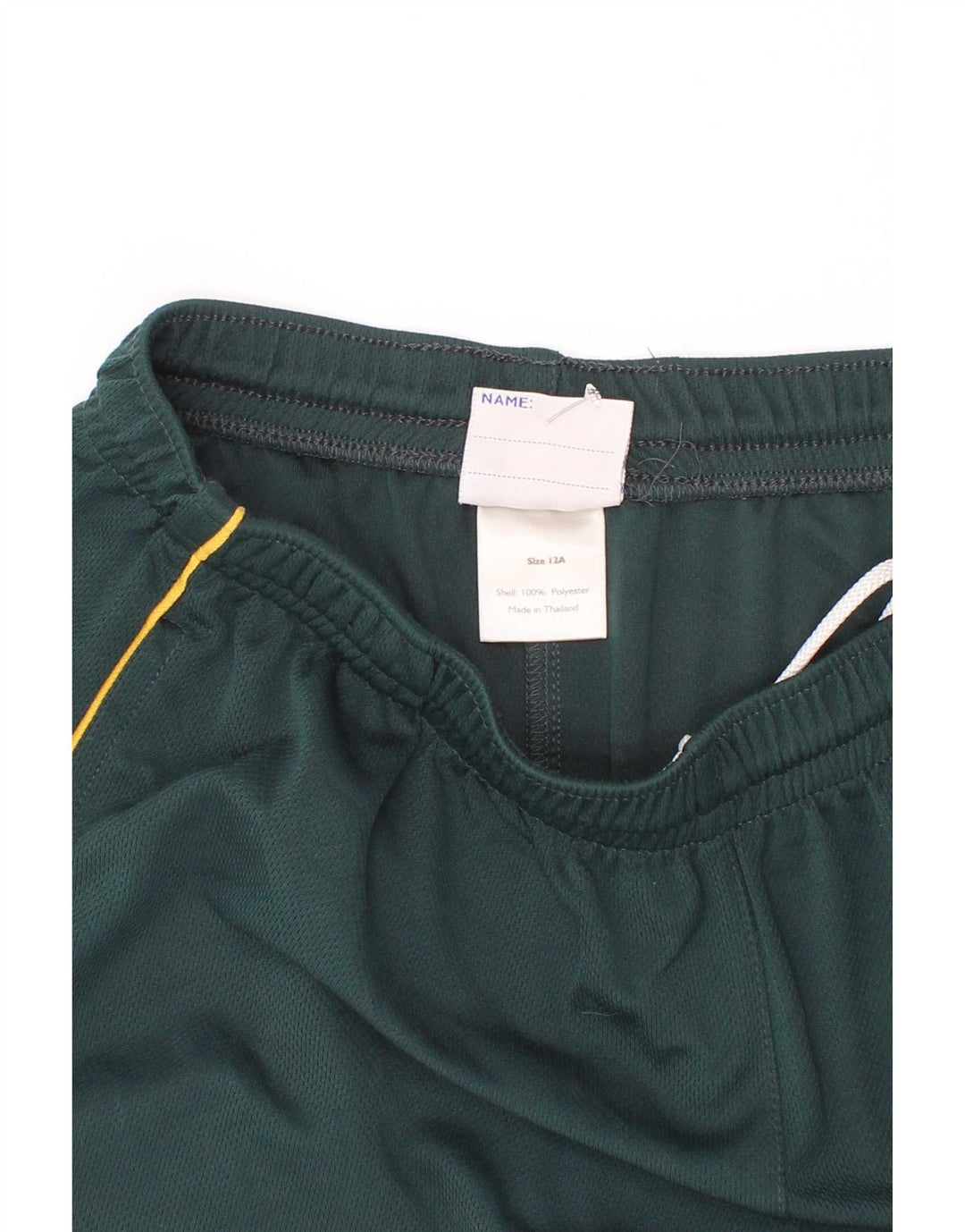 Shorts esportivos Champion Boys 11-12 anos verde poliéster