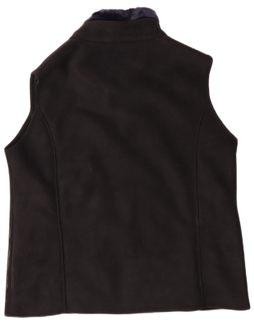 JACK MURPHY Colete feminino UK 18 XL preto acrílico