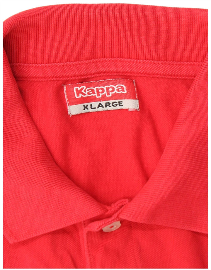 Camisa polo masculina KAPPA XL vermelha
