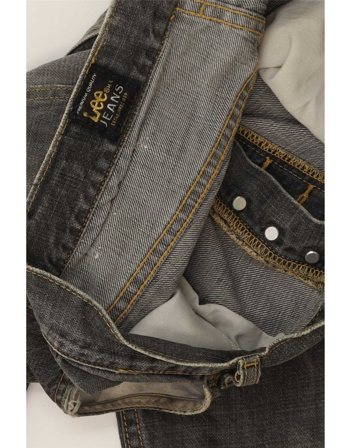 Calça jeans feminina Lee Bootcut W30 L34 cinza
