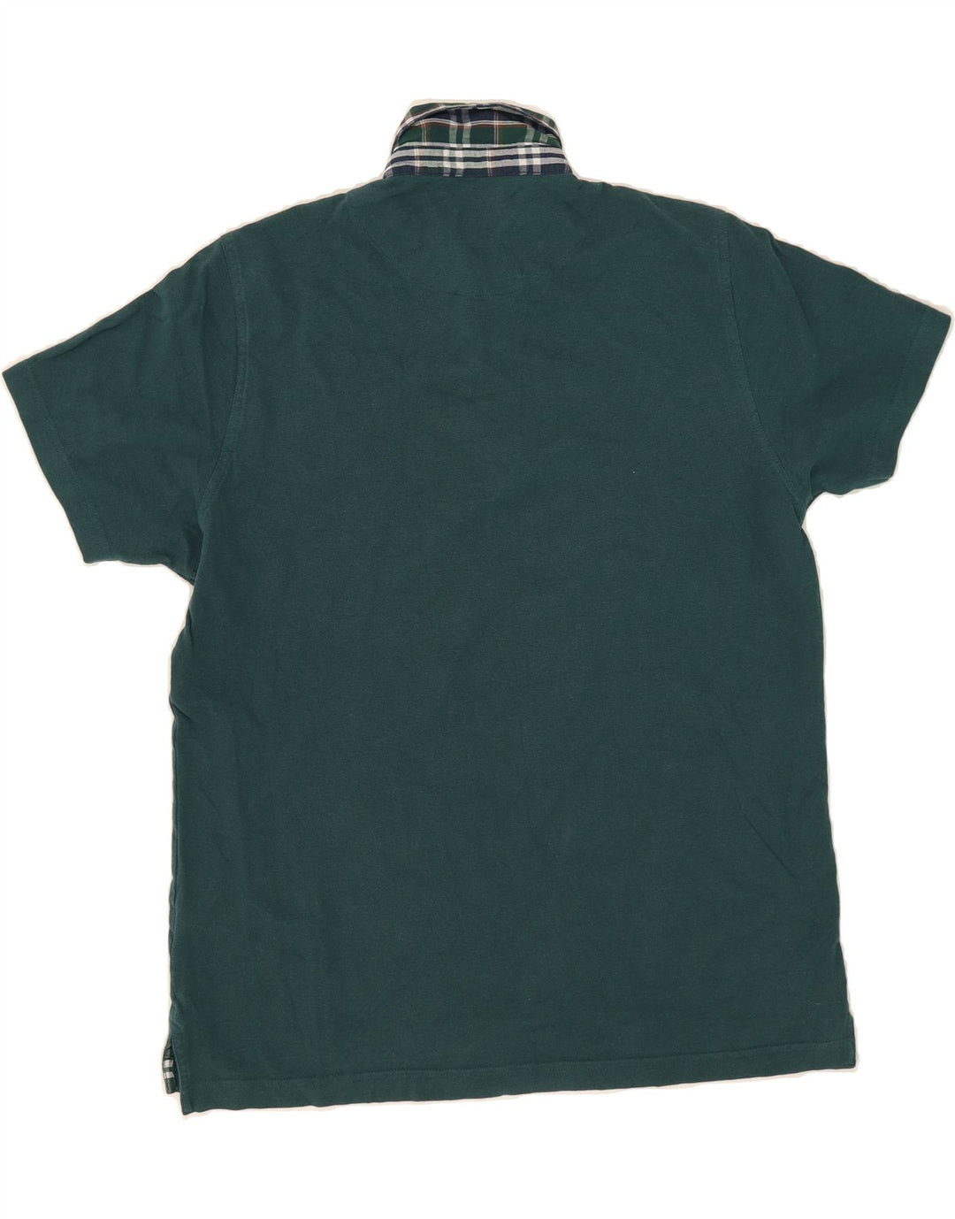 PIERRE CARDIN Mens Regular Fit Polo Shirt Large Green Cotton Vintage Pierre Cardin and Second-Hand Pierre Cardin from Messina Hembry 