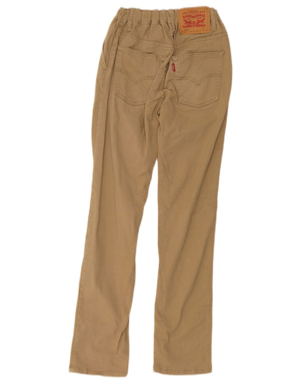 Jeans Levi's Boys 502 Tapered 11-12 Anos W20 L27 Algodão Bege