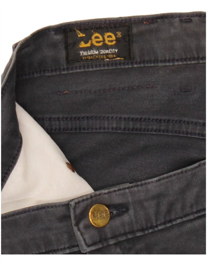 Calça casual reta masculina Lee W40 L27 preta