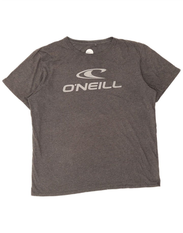 Camiseta gráfica masculina O'Neill 2XL algodão cinza