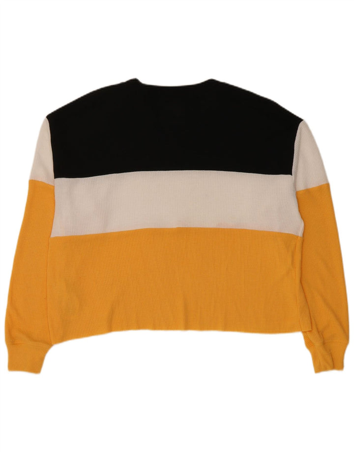 Suéter feminino HOLLISTER com gola redonda UK 6 XS multicolorido