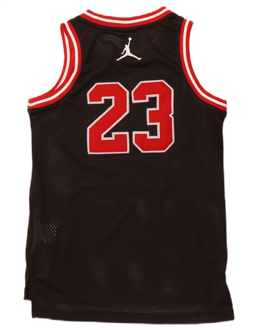 Colete gráfico Jordan Boys Top 10-11 anos médio preto poliéster