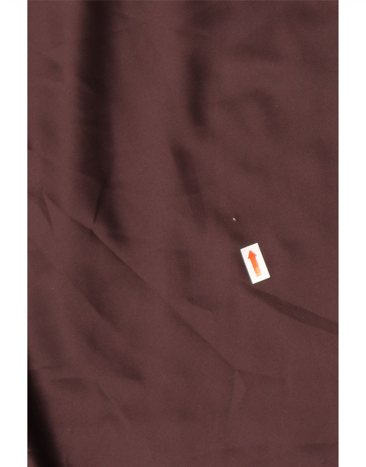 Vestido maxi feminino Debut Halter UK 12 poliéster marrom médio